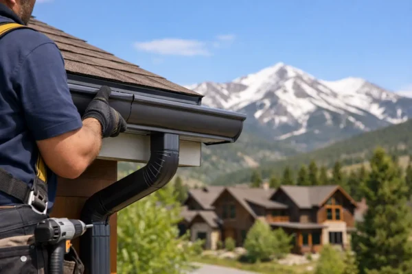 Seamless Gutter Installation for Colorado Homes