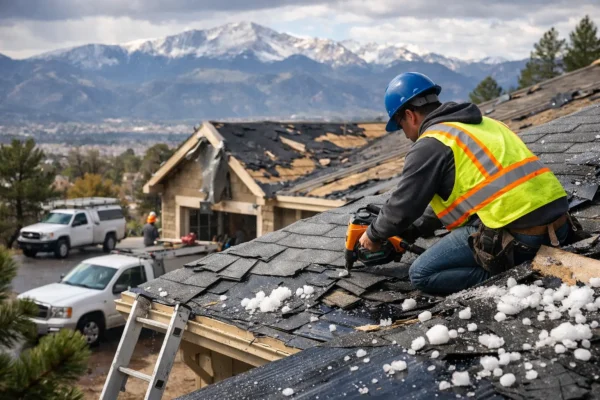 Storm Restoration After Colorado Springs Hail